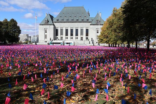 Pro-Life Flags, Ottawa Ontario