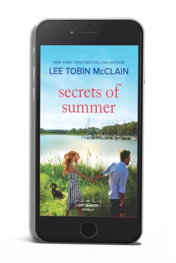 man and woman holding hands by Chesapeake Bay - ebook cover
