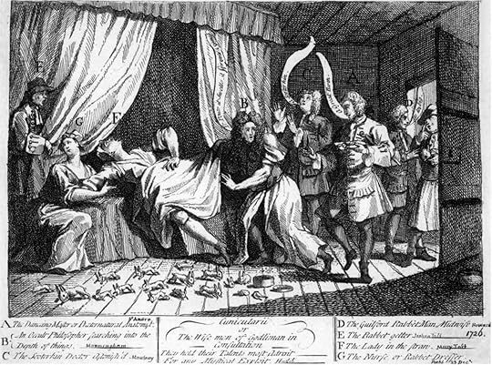 Hogarth, 1726* - Mary Toft Giving Birth to Rabbits
