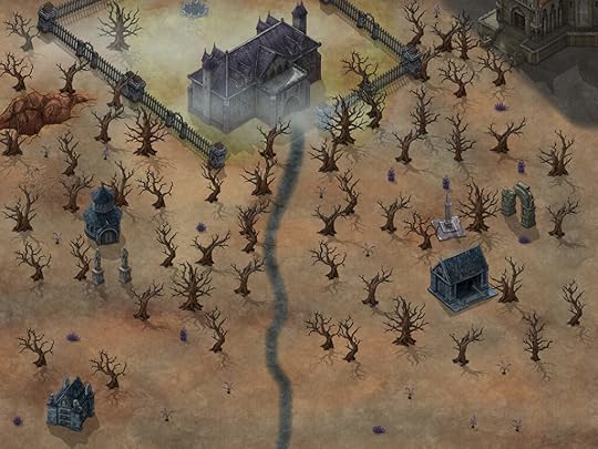 Graveyard Map with Inkarnate