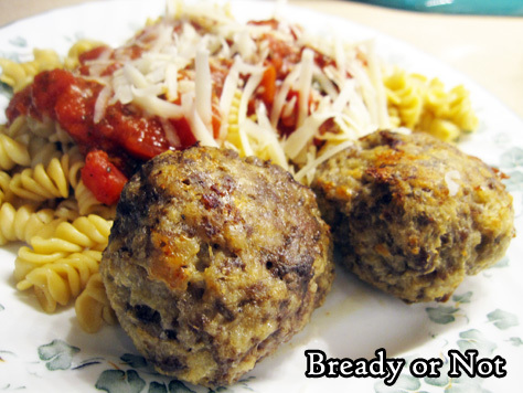Bready or Not Original: Easy Italian Meatballs