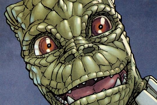 I'm going to miss all of them. Including the funny Trandoshan.