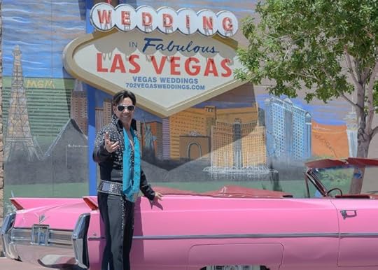 Elvis Wedding Las Vegas Pink Cadillac | Vegas Weddings