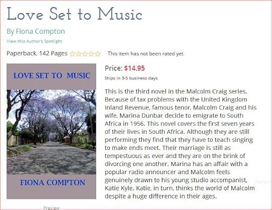 Third novel in the Malcolm Craig series