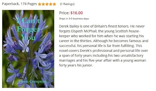 Fiona Compton's first novel.