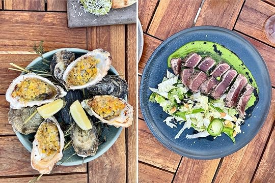 agave handcrafted kitchen oysters and tuna