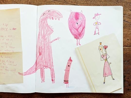 From The Day the Crayons Quit by Drew Daywalt, illustrated by Oliver Jeffers (HarperCollins, 2013) | Illustration © 2013 by Oliver Jeffers