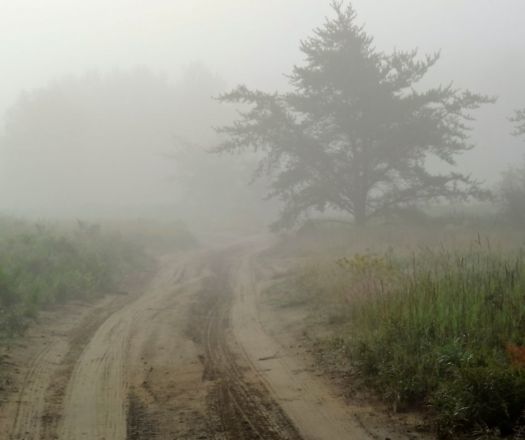 eerie village road