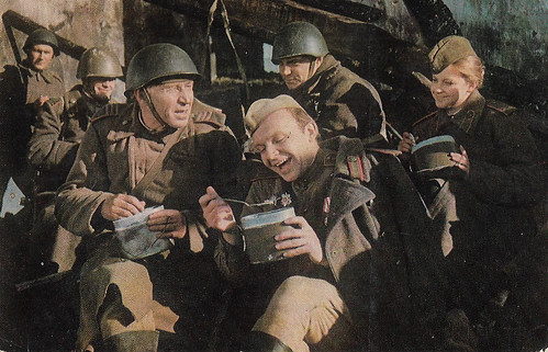 Ivan Lapikov and Andrey Myagkov in The Unexpected Visitor (1972)
