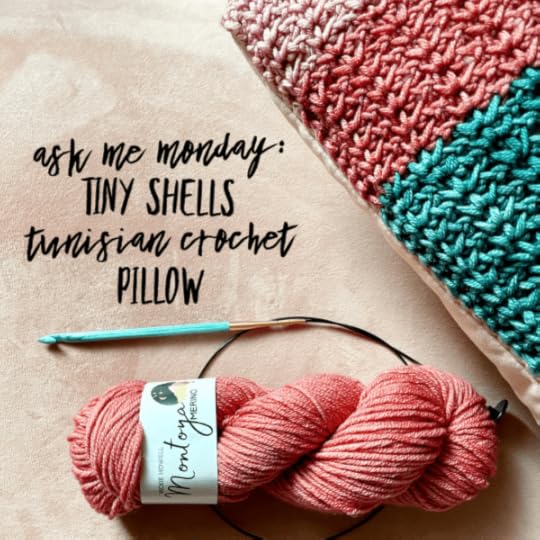 Ask Me Monday: Tiny Shells Tunisian Crochet Pillow