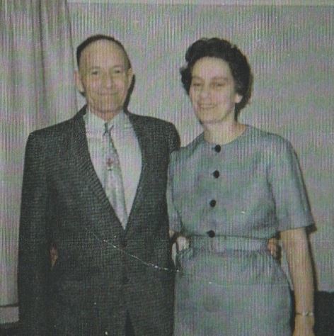Mother and Dad at Stafford House 1968