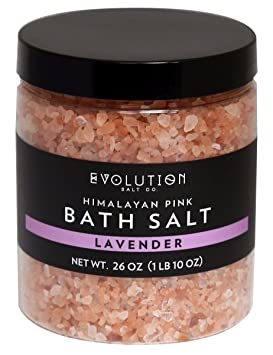 Evolution Salt - Bath Himalayan Salt Coarse Lavender 26 oz