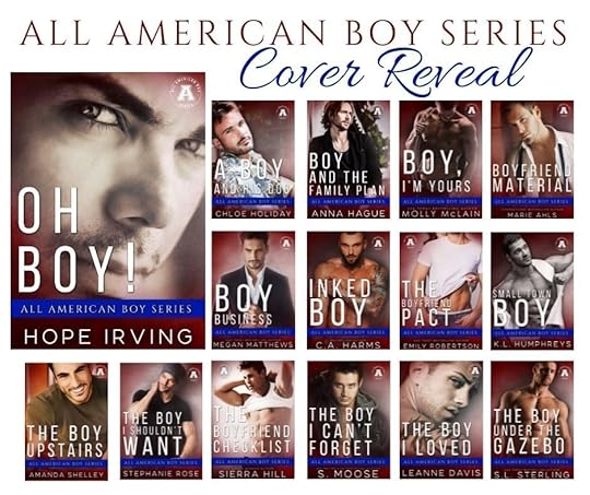 All-American Boy series Cover Reveal