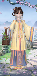 Suzhen's medical robes and veil