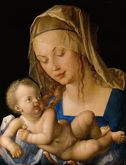 Albrecht Dürer, "Maria mit der Birnenschnitte" at Google Arts & Culture, Gemeinfrei, https://commons.wikimedia.org/w/index.php?curid=22189461