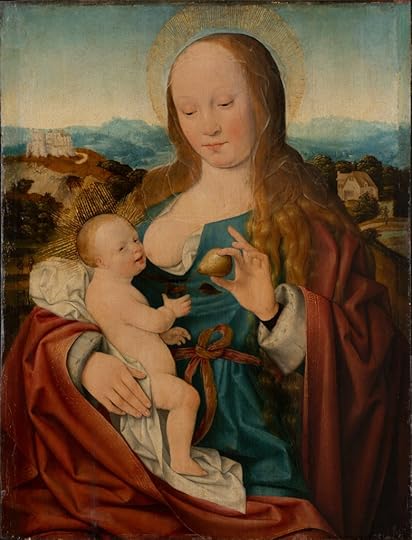 JOOS VAN CLEVE Madonna mit der Birne, ca. 1515
