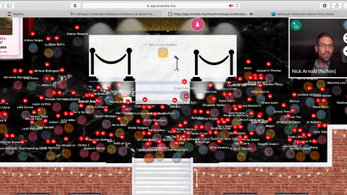 Virtual awards stage