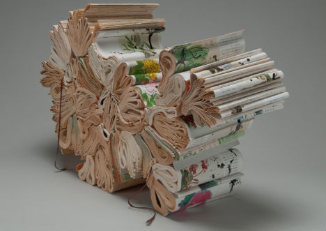 Book Sculpture by Jacqueline Rush Lee