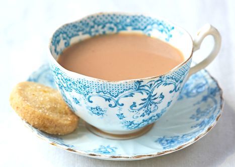 cookie and tea