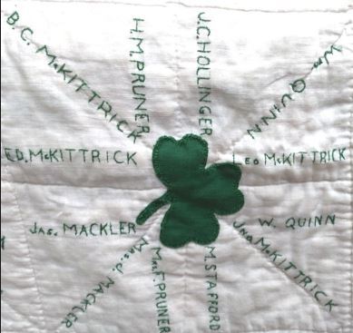 shamrock quilt