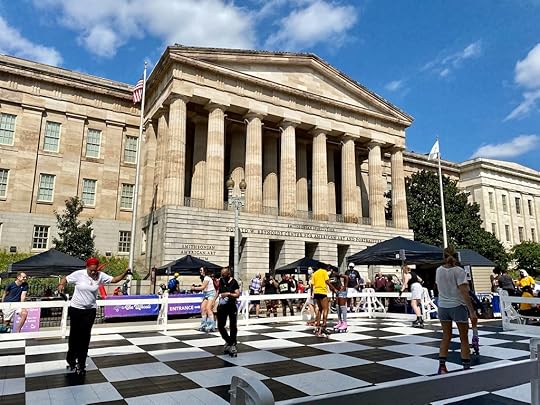 Downtown DC on Wheels at the Portrait Gallery