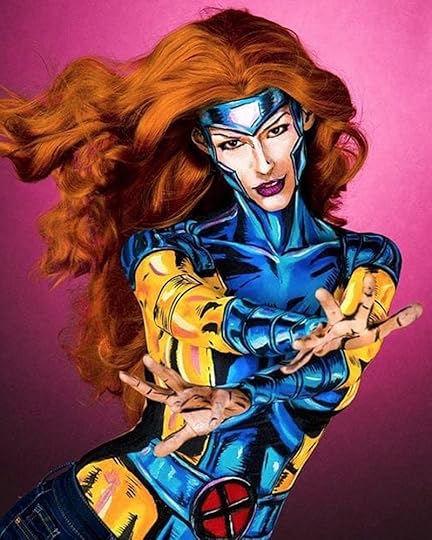 body art jean grey
