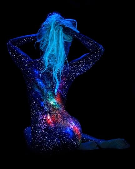 body art night sky