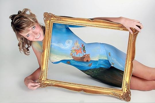 body art picture frame