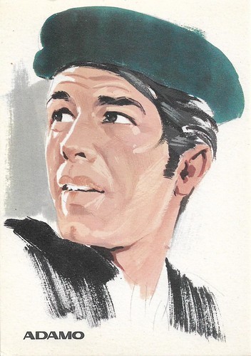 Adamo, portrait by F. Picchioni