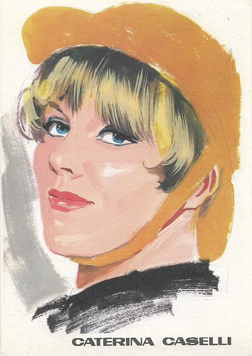 Caterina Caselli, portrait by F. Picchioni