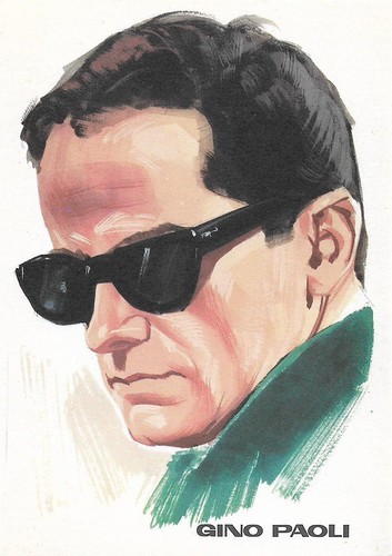 Gino Paoli, portrait by F. Picchioni