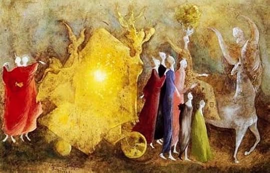 Amor che move il Sole et l'altre Stelle, 1946 by Leonora Carrington