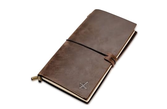 wanderings refillable travel journal best travel journals