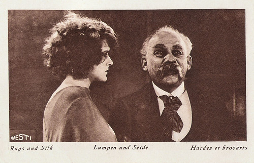 Mary Kid and Ferdinand Bonn in Lumpen und Seide (1925)