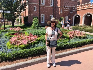 Nancy J. Cohen at Epcot