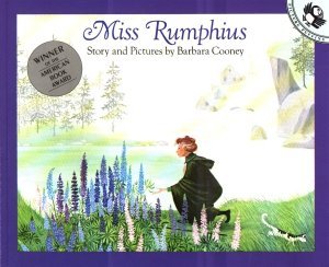 Miss Rumphius cover of a classic New England kids book