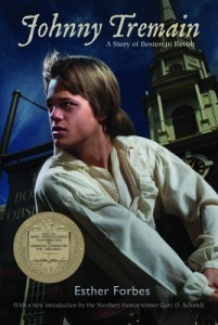 Johnny Tremain a New England kid book