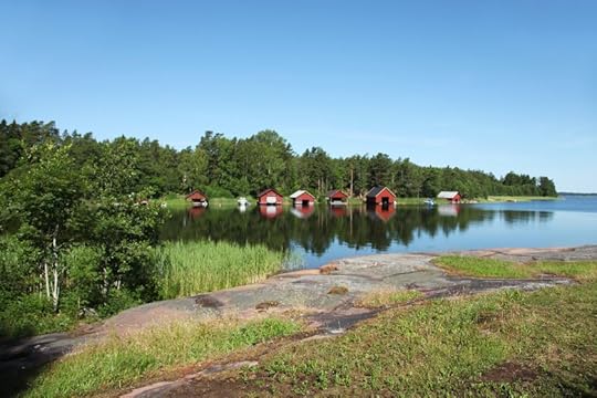landscape of island