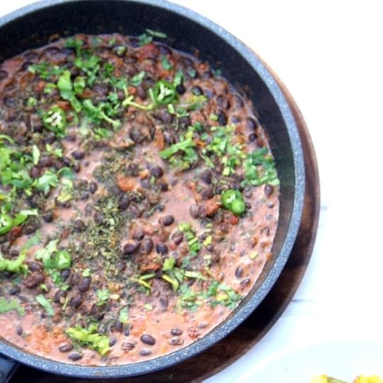 Coconut and Ginger Simmered Black Beans