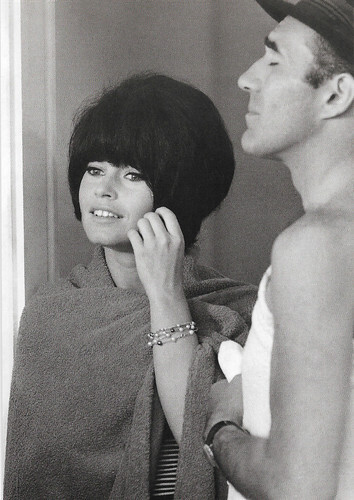 Brigitte Bardot and Michel Piccoli in Le Mépris (1963)