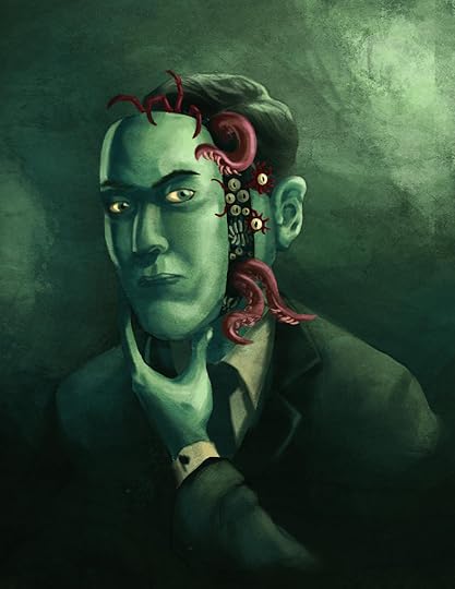 Lovecraft's true nature? Art by Wildcard24.