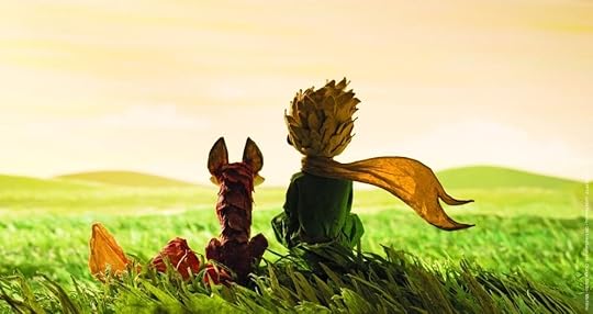 Кадр из мультипликационного фильма "Маленький принц" по мотивам одноимённой книги Антуана де Сент-Экзюпери.