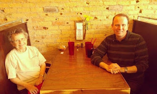 Mary Gardner and I a few years ago at Black Bird in Fargo