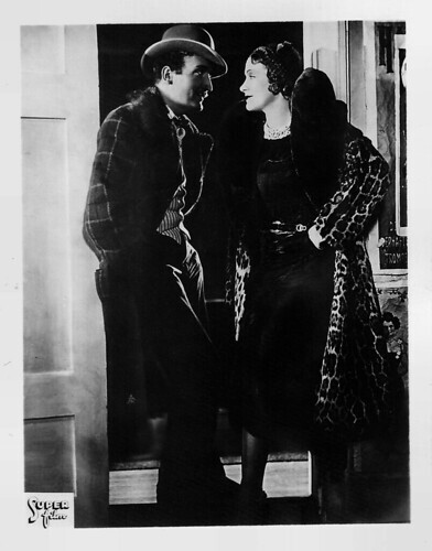 Hans Albers and Marlene Dietrich in Der blaue Engel (1930)