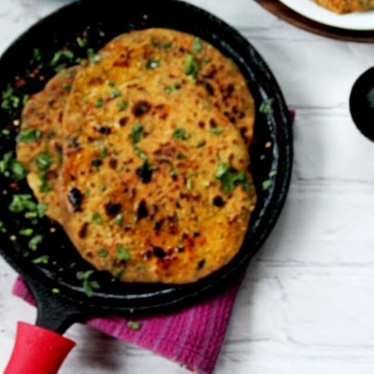 Lentil Parathas