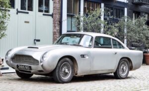 picture of a 1964 aston martin for a blog post about Custom Classic Vintage Car Models
