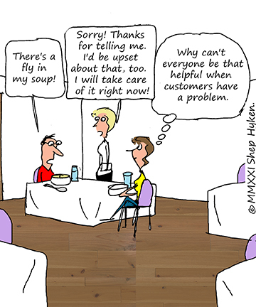 The Five Best Things to Say to an Angry or Upset Customer