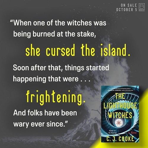 The Lighthouse Witches by C. J. Cooke promo image