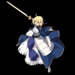 saber melty blood fate series