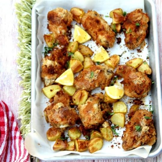 Magically Flavorful Oven Fried Chicken